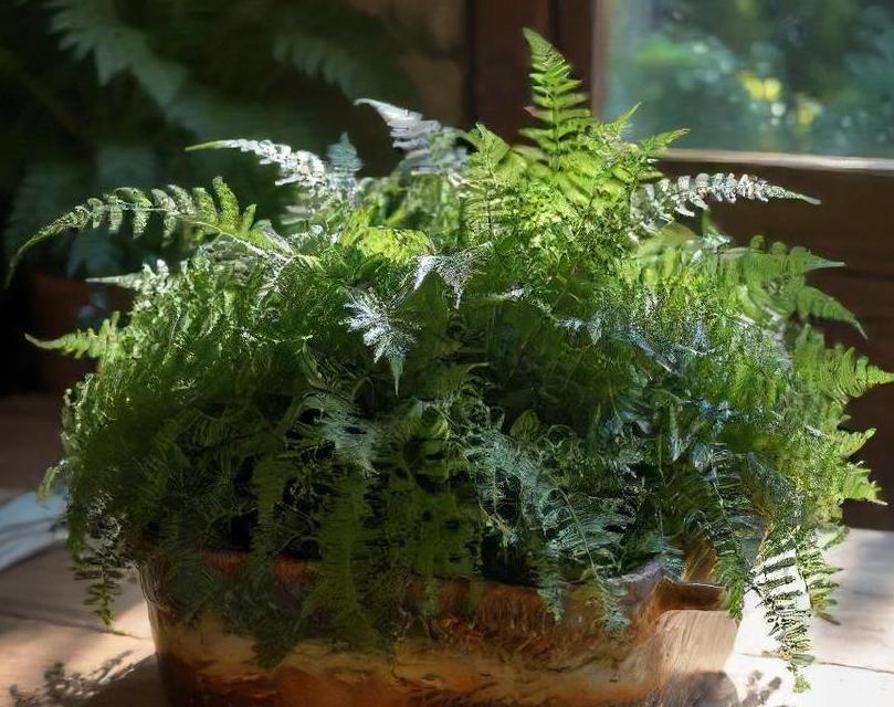 how to plant lasagne fern